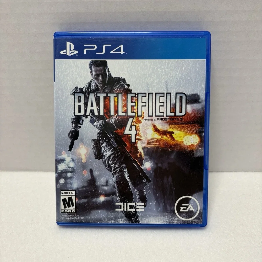 PS4 Game Lot of 5 - Call of Duty Black Ops, Far Cry 5, Battlefield V & 4